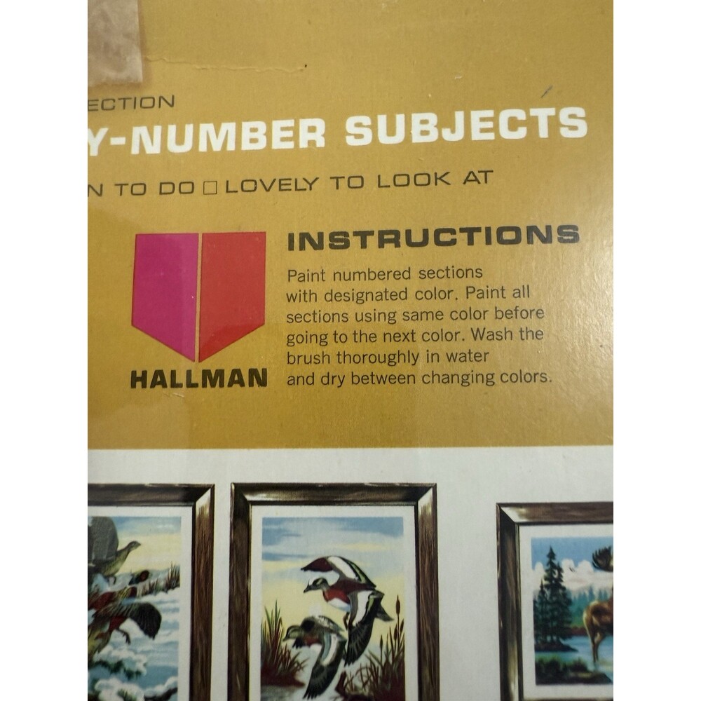Hellman Paint By Number Acrylic Oil Paint Kit Today’s Winner Blue Ribbon - Picture 13 of 16